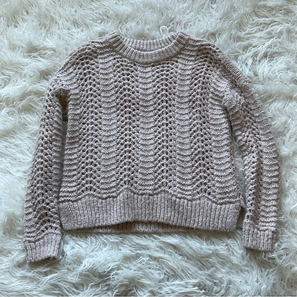 Madewell Windemere Pointelle Pullover Sweater‎